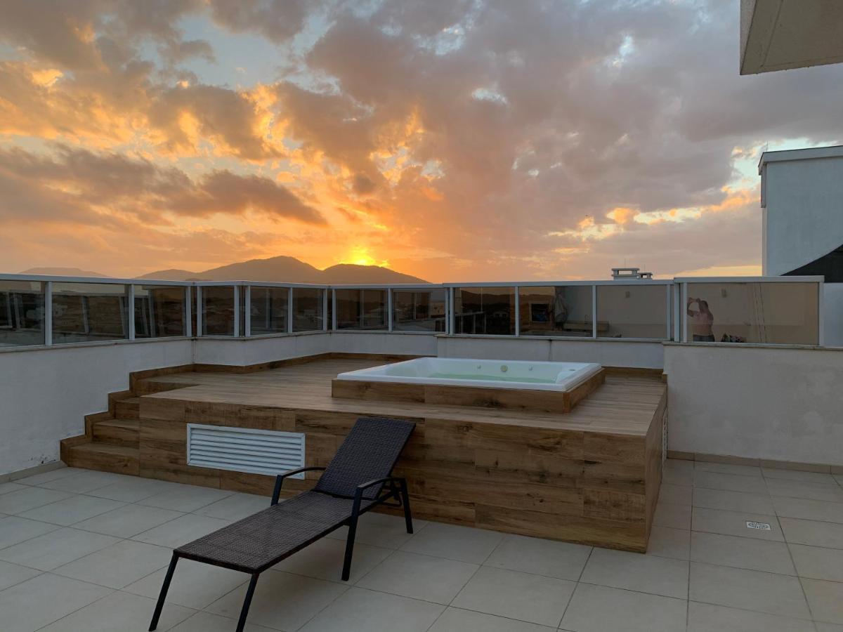 Bela Cobertura com vista para o mar Florianopolis Exterior foto