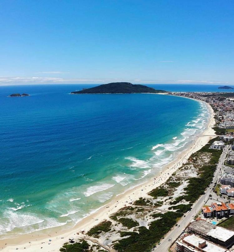 Bela Cobertura com vista para o mar Florianopolis Exterior foto