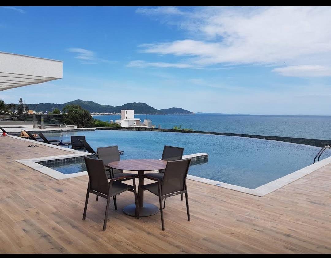 Bela Cobertura com vista para o mar Florianopolis Exterior foto