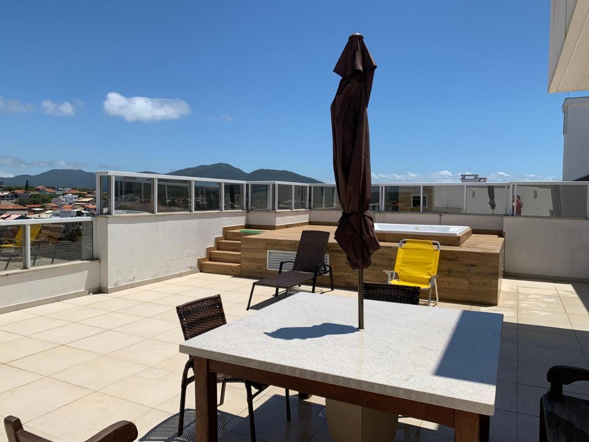 Bela Cobertura com vista para o mar Florianopolis Exterior foto