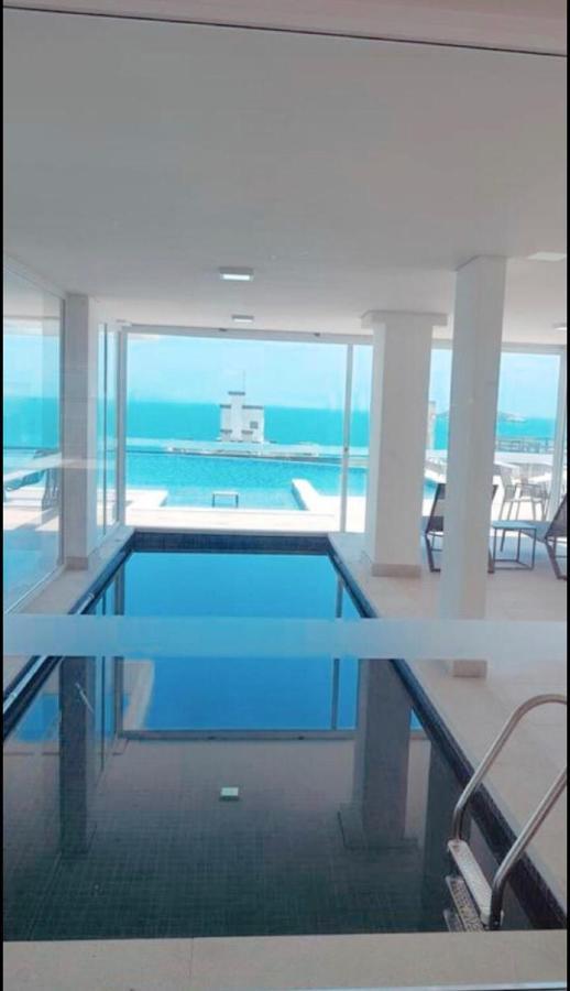 Bela Cobertura com vista para o mar Florianopolis Exterior foto