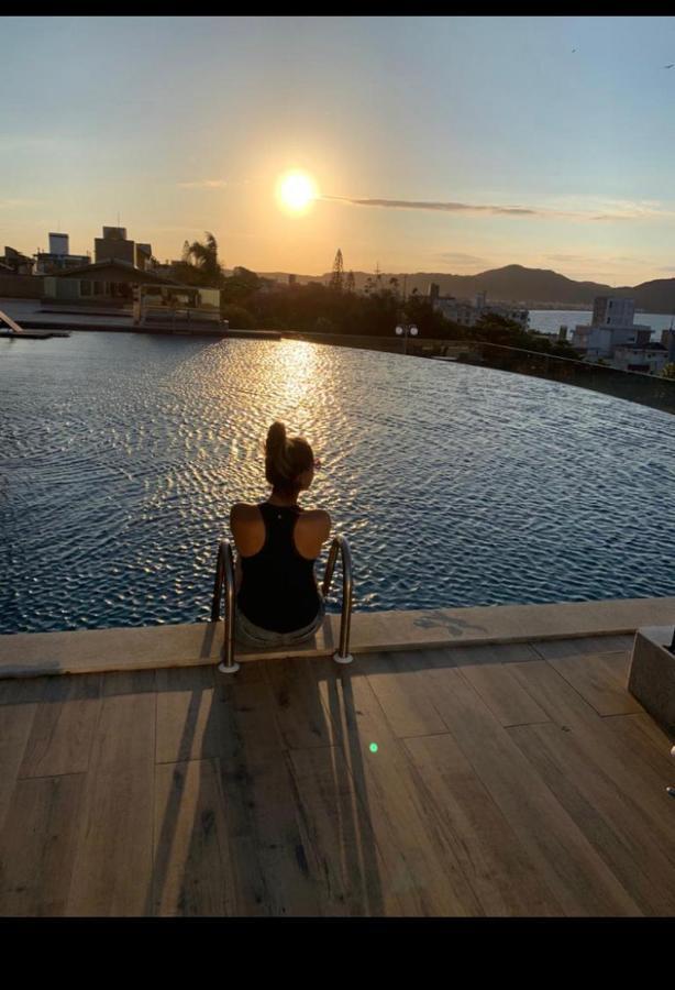 Bela Cobertura com vista para o mar Florianopolis Exterior foto