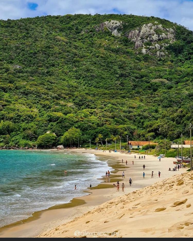 Bela Cobertura com vista para o mar Florianopolis Exterior foto
