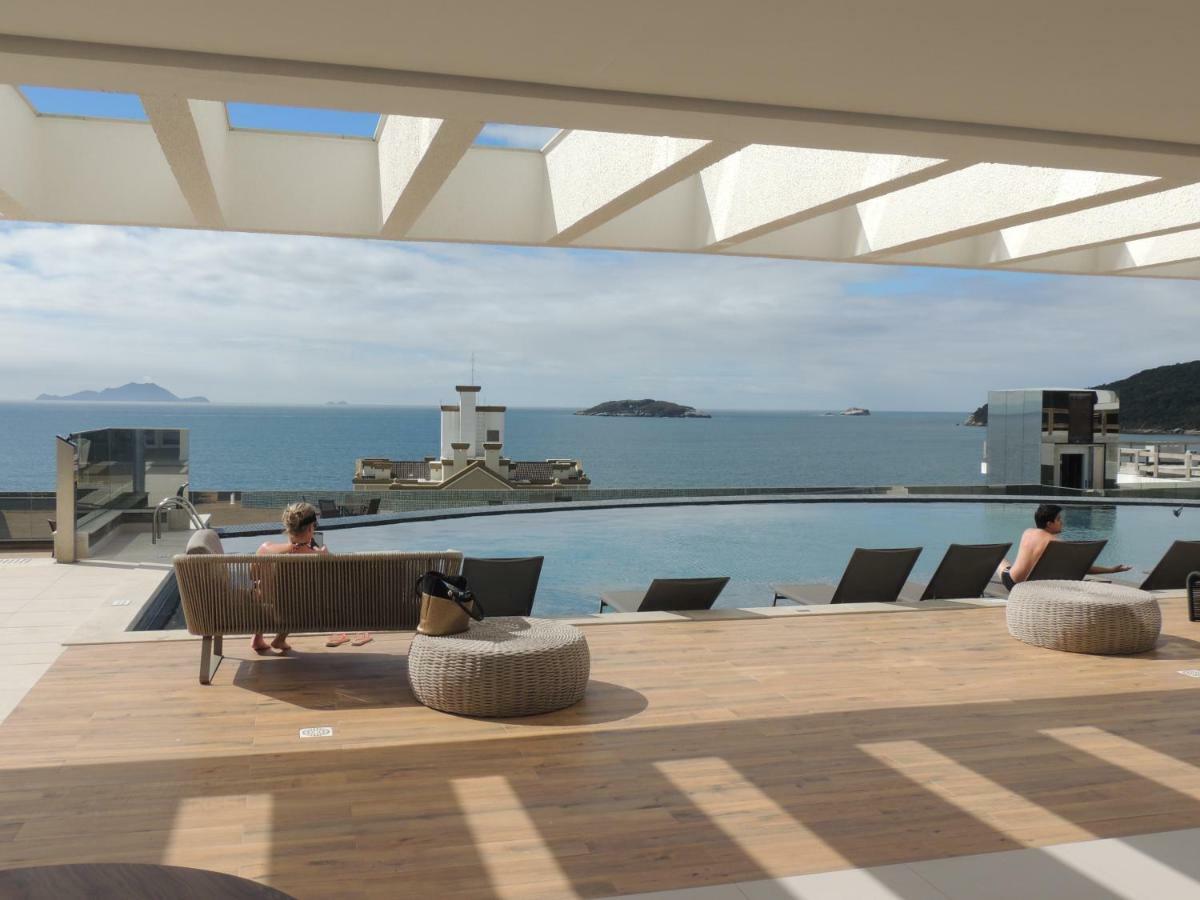 Bela Cobertura com vista para o mar Florianopolis Exterior foto